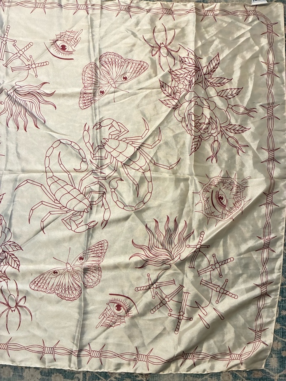 Sammi Jefcoate SAMMI Headscarf Love Letter - Picture 3 of 6